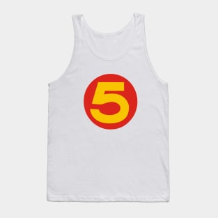 Speed Racer Number 5 Tank Top